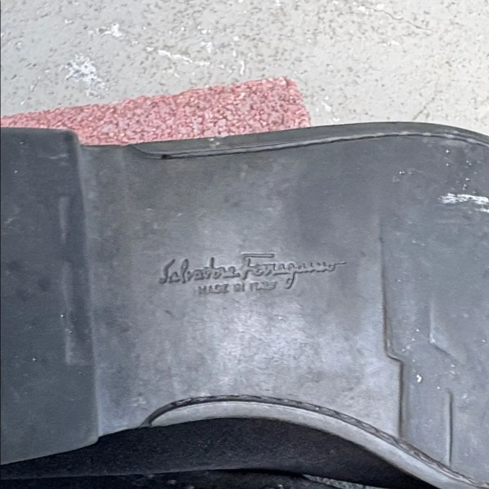 Ferragamo suede loafers